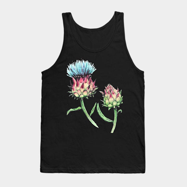 Artichoke Hearts Tank Top by LittleAmyLiz